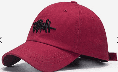 ZAFUL  Letter Heart Embroidered Baseball Cap