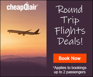 CheapOair Round Trip Flights