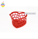 Plastic Heart basket