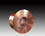 Copper strip for calendering copper foil