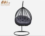 Hot Sell Outdoor Hanging Rattan Egg Chair Leisure Wicker Patio Sw
