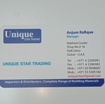 Building Material UNIQUE STAR TRADING UAE